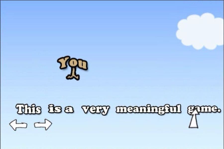 You a very meaningful game